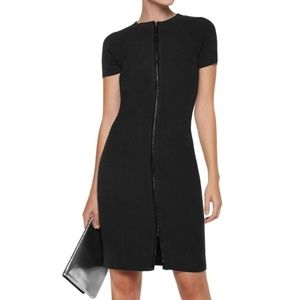 Halston Heritage black zipper dress $530